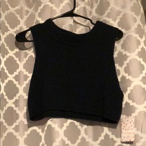 Free People Sweater Crop Top